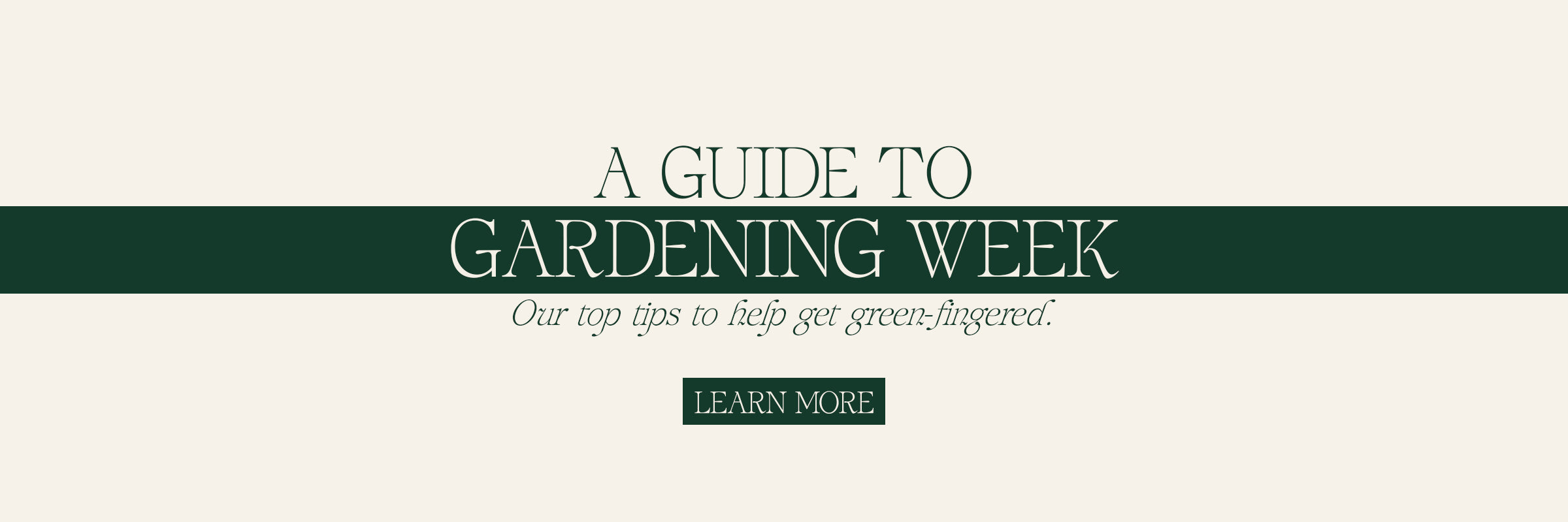 A Guide To Gardening Week