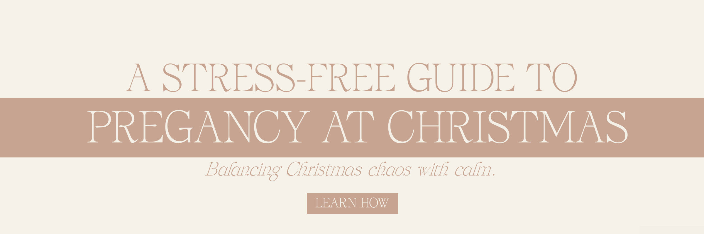 A Stress-Free Guide To Pregnancy At Christmas
