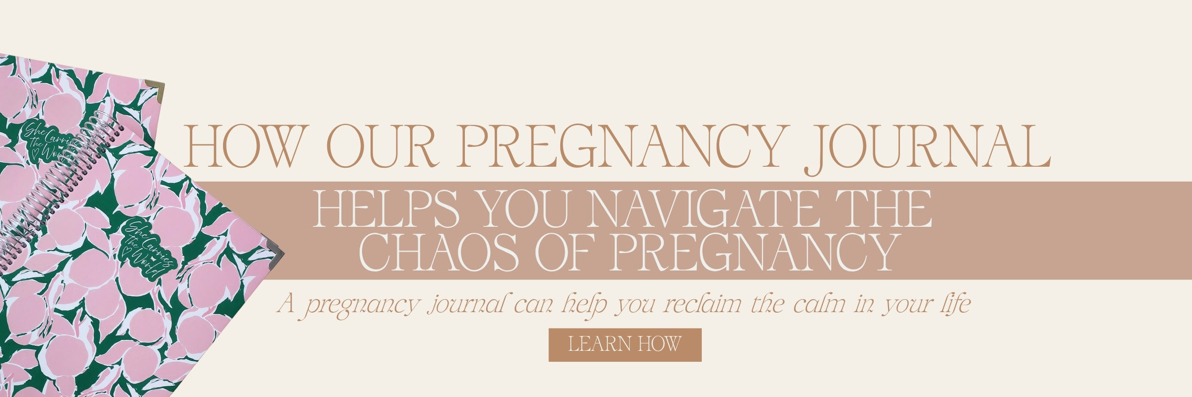 How Our Pregnancy Journal Helps You Navigate The Chaos Of Pregnancy