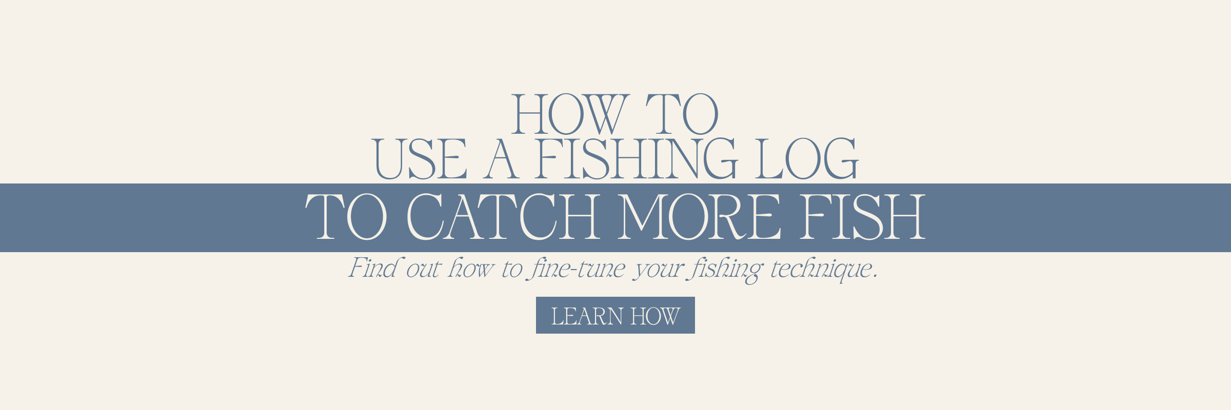 How To Use A Fishing Log To Catch More Fish