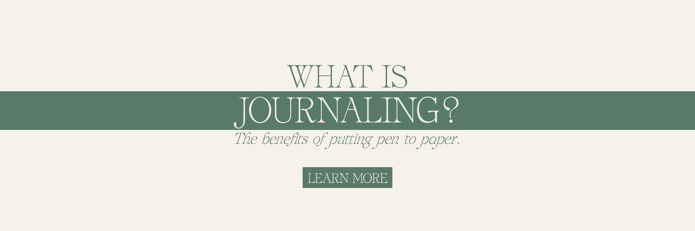 What is Journaling?