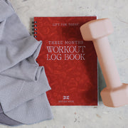 3 Month Workout Log Book